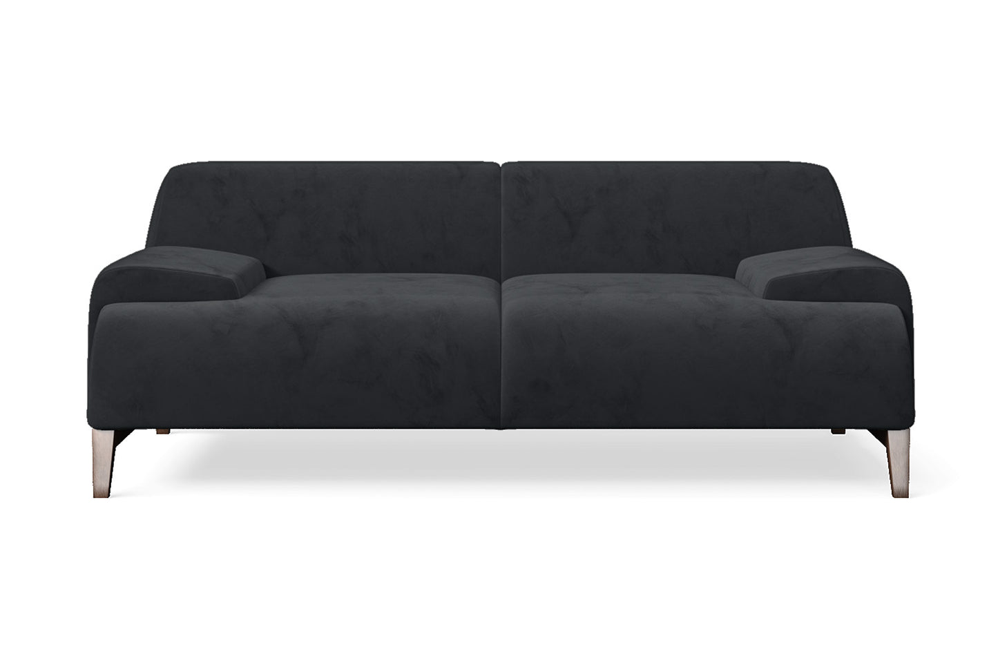 Pavia 2 Seater Sofa Dark Grey Velvet