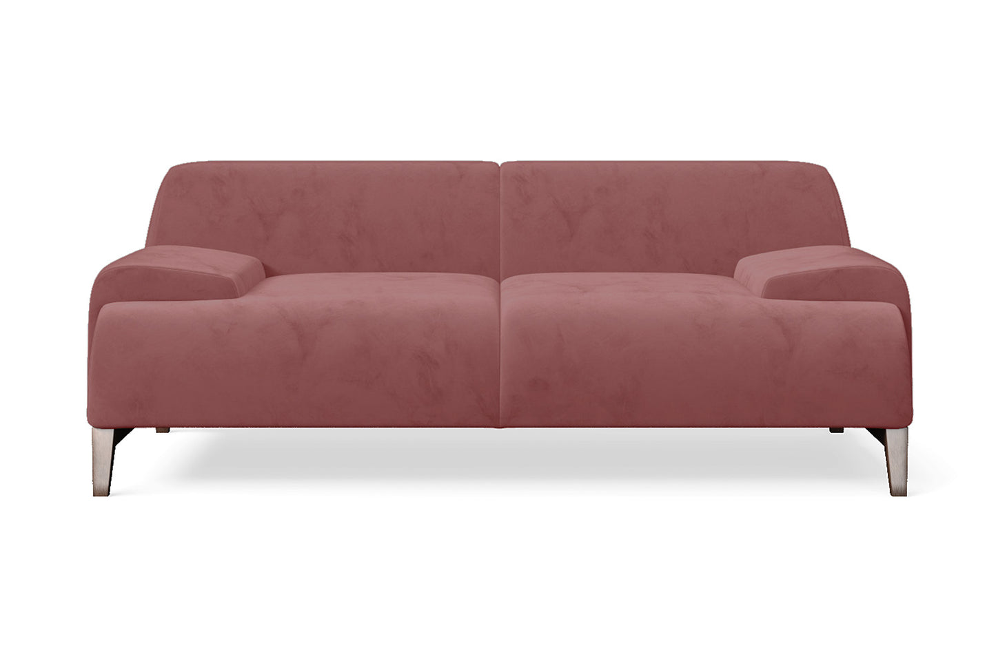 Pavia 2 Seater Sofa Pink Velvet