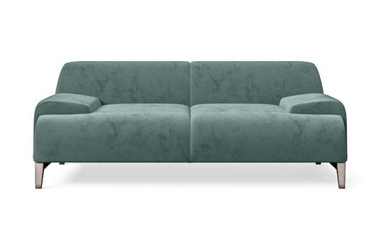 Pavia 2 Seater Sofa Teal Velvet