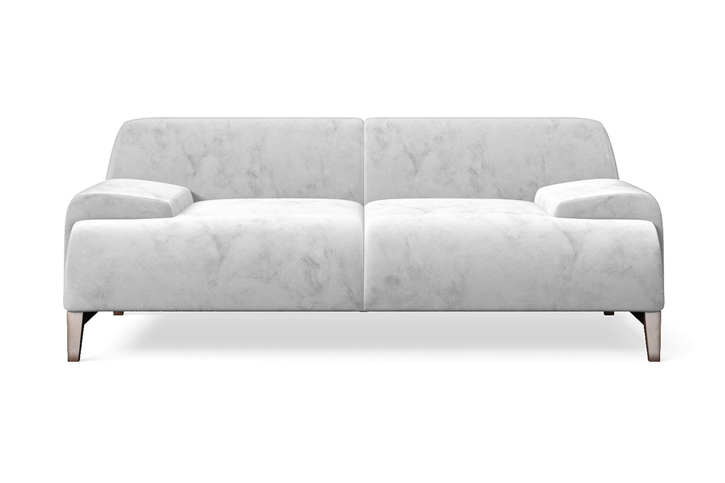 Pavia 2 Seater Sofa White Velvet