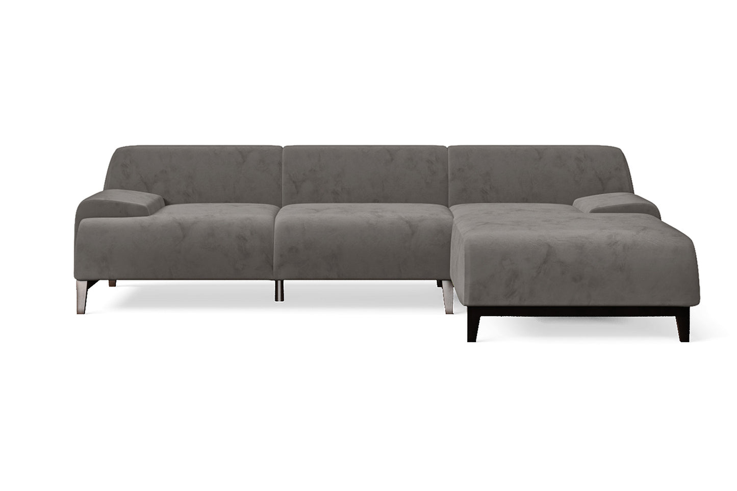 Tivoli 3 Seater Sofa Silver Velvet