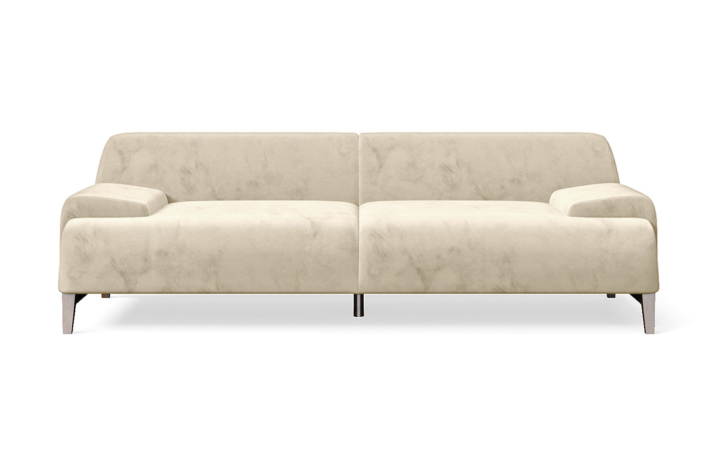 Pavia 3 Seater Sofa Cream Velvet