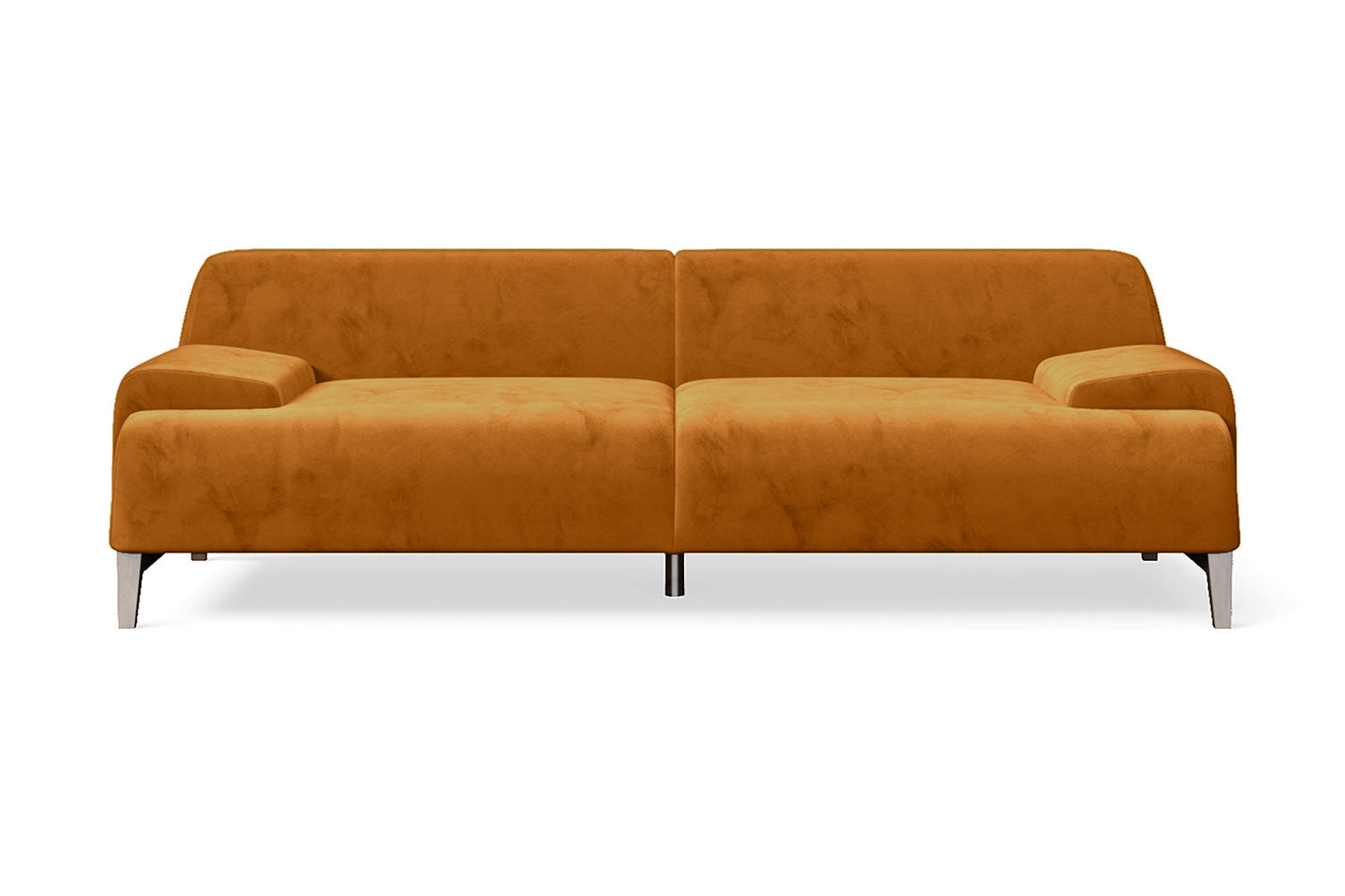 Pavia 3 Seater Sofa Gold Velvet