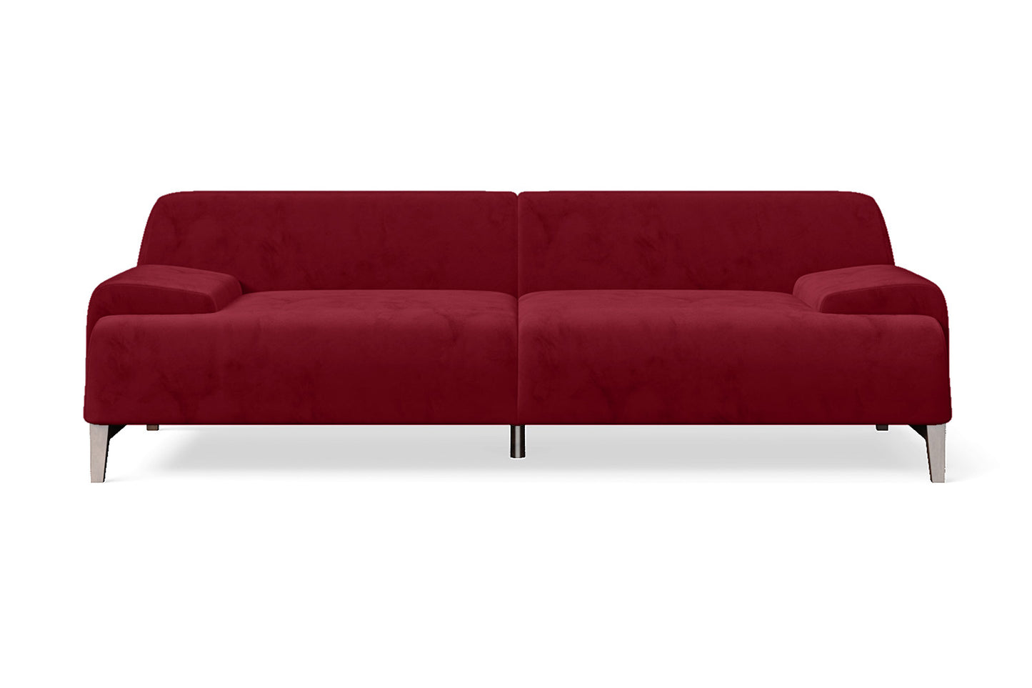 Tivoli 4 Seater Sofa Red Velvet