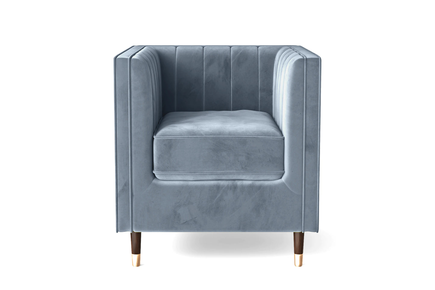 Tivoli Armchair Baby Blue Velvet