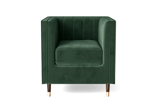 Tivoli Armchair Green Velvet