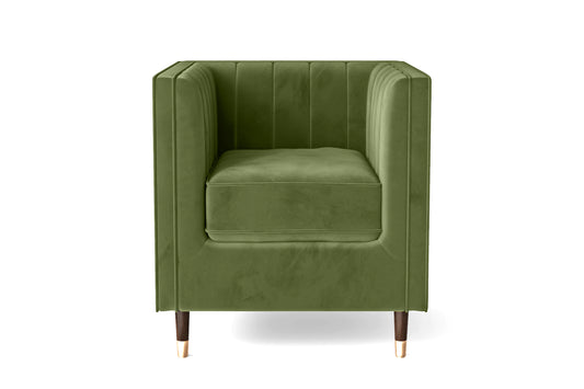 Tivoli Armchair Lime Velvet