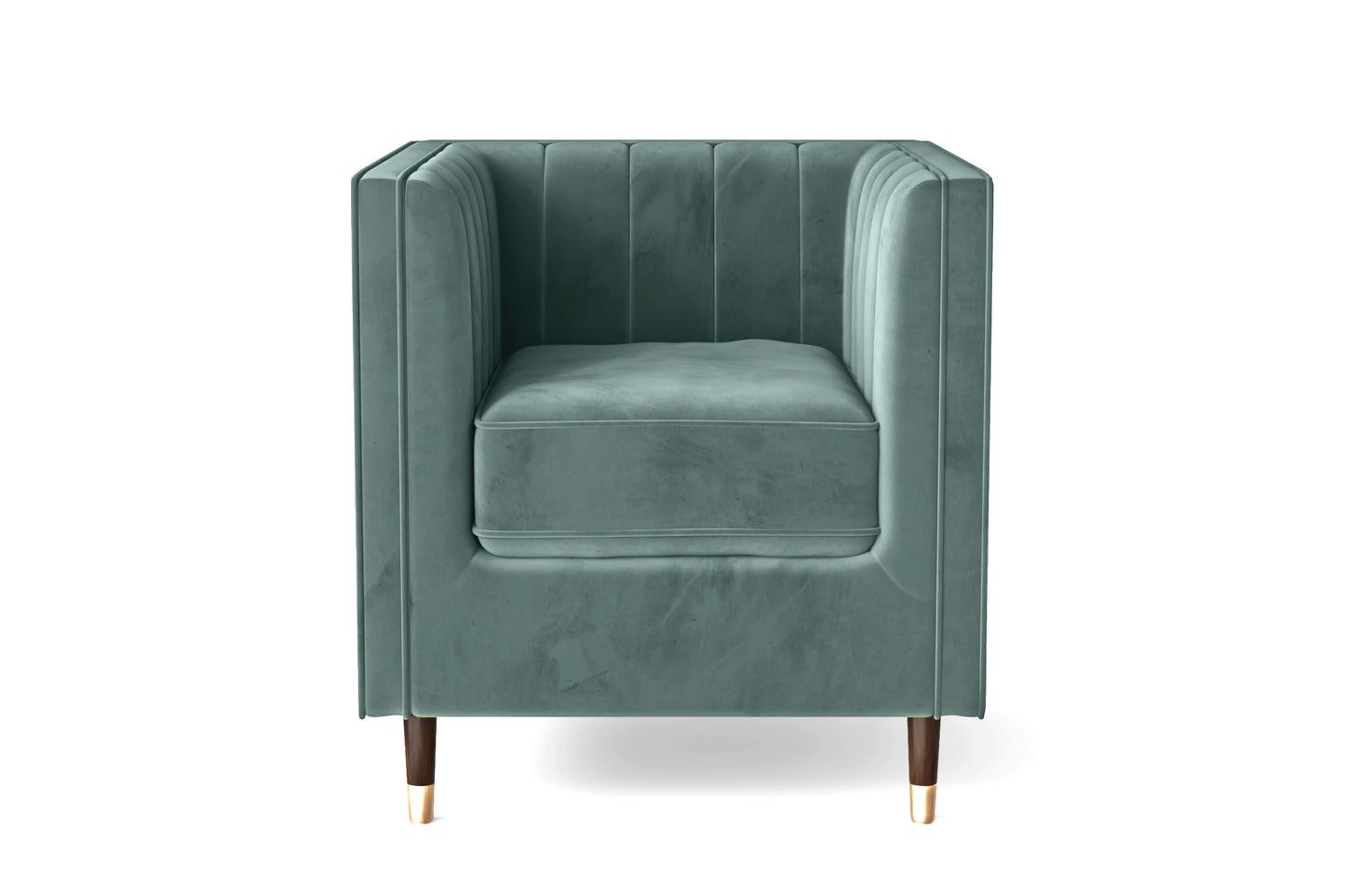 Tivoli Armchair Teal Velvet