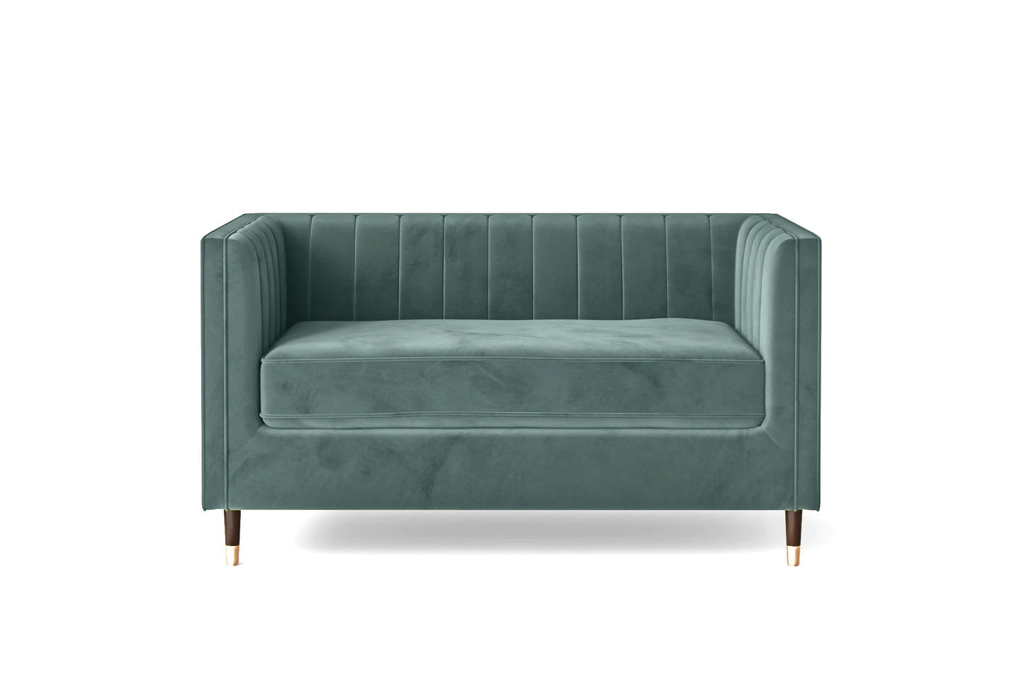 Gela 4 Seater Sofa Dark Blue Linen