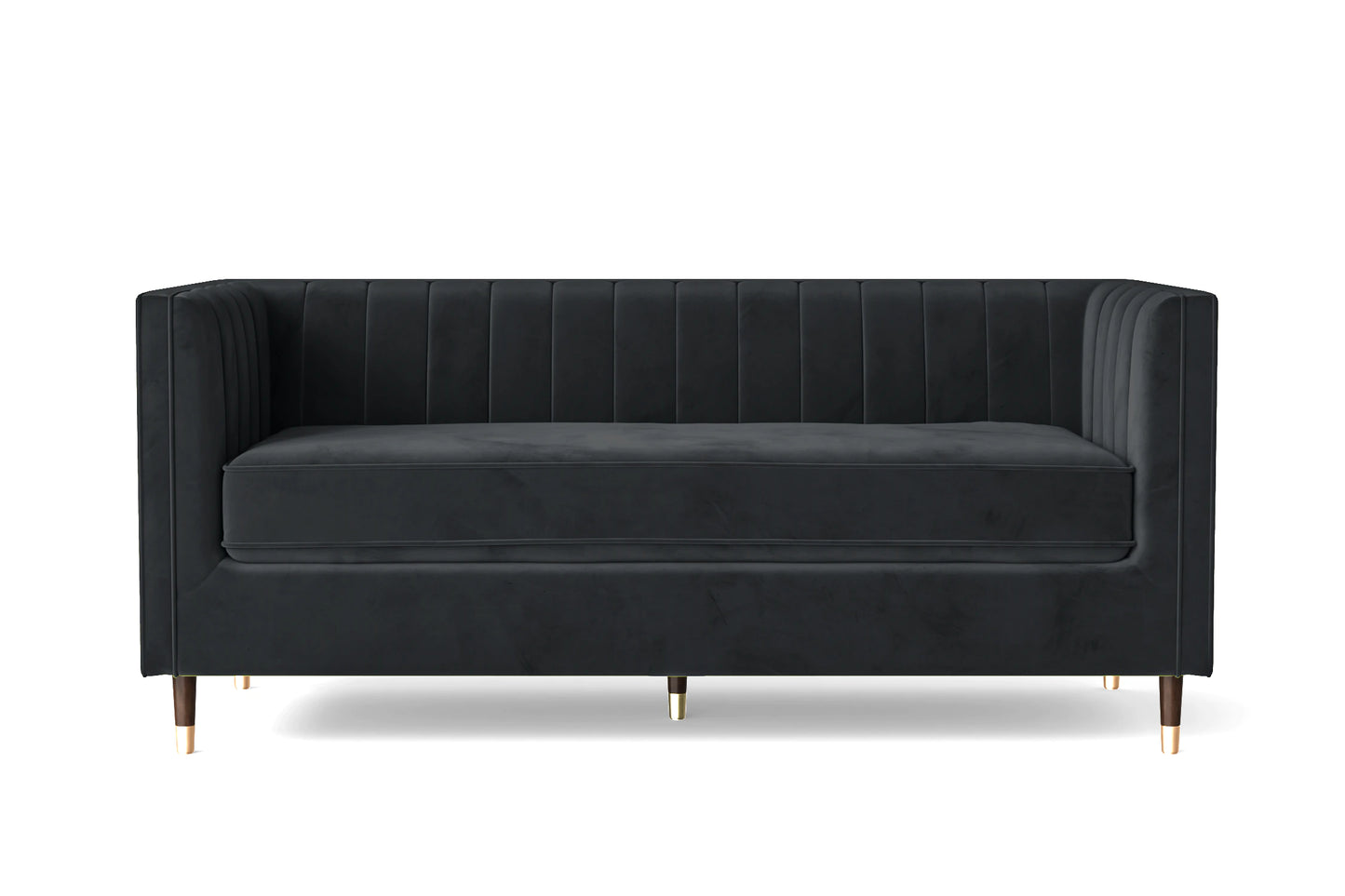 Gela 3 Seater Sofa Teal Velvet