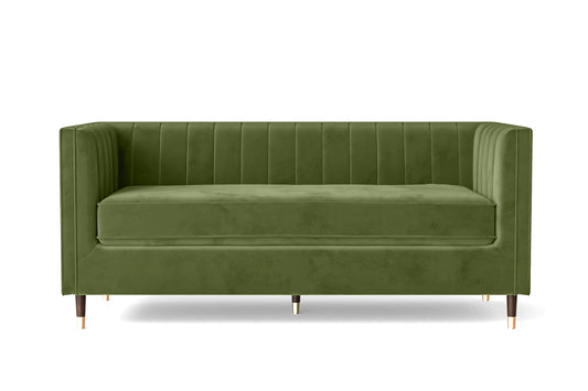 Tivoli 3 Seater Sofa Lime Velvet