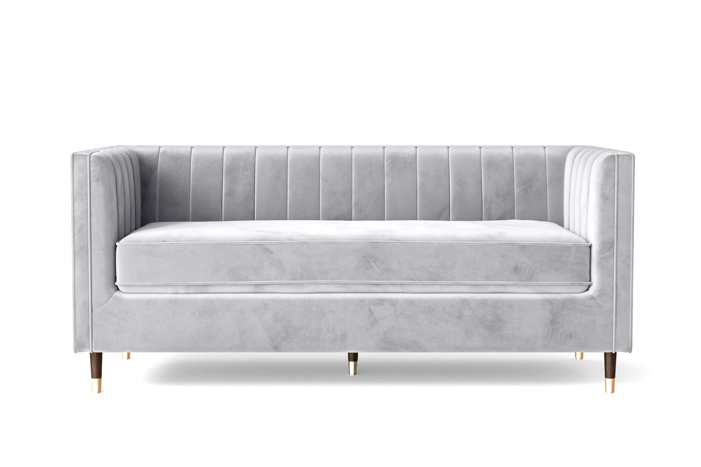 Gela 3 Seater Sofa Gold Velvet