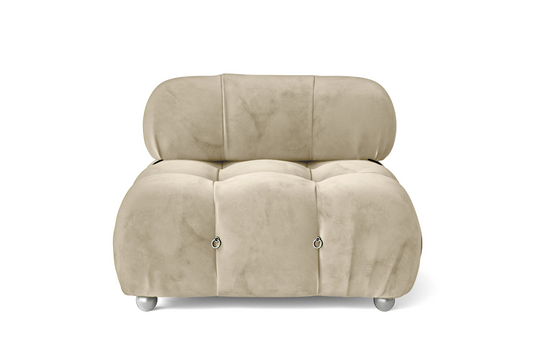 Varese Armchair Cream Velvet