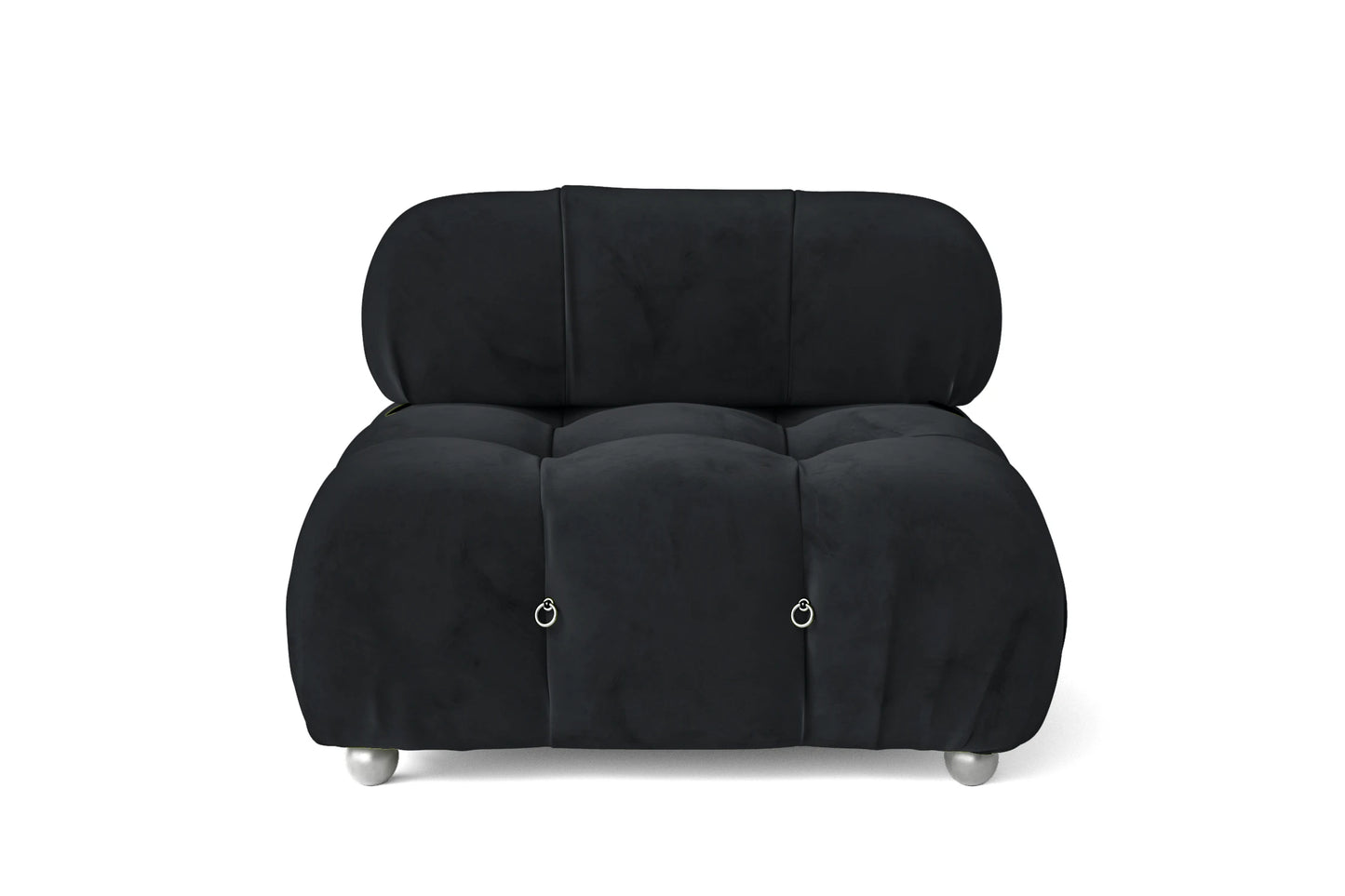 Varese Armchair Dark Grey Velvet