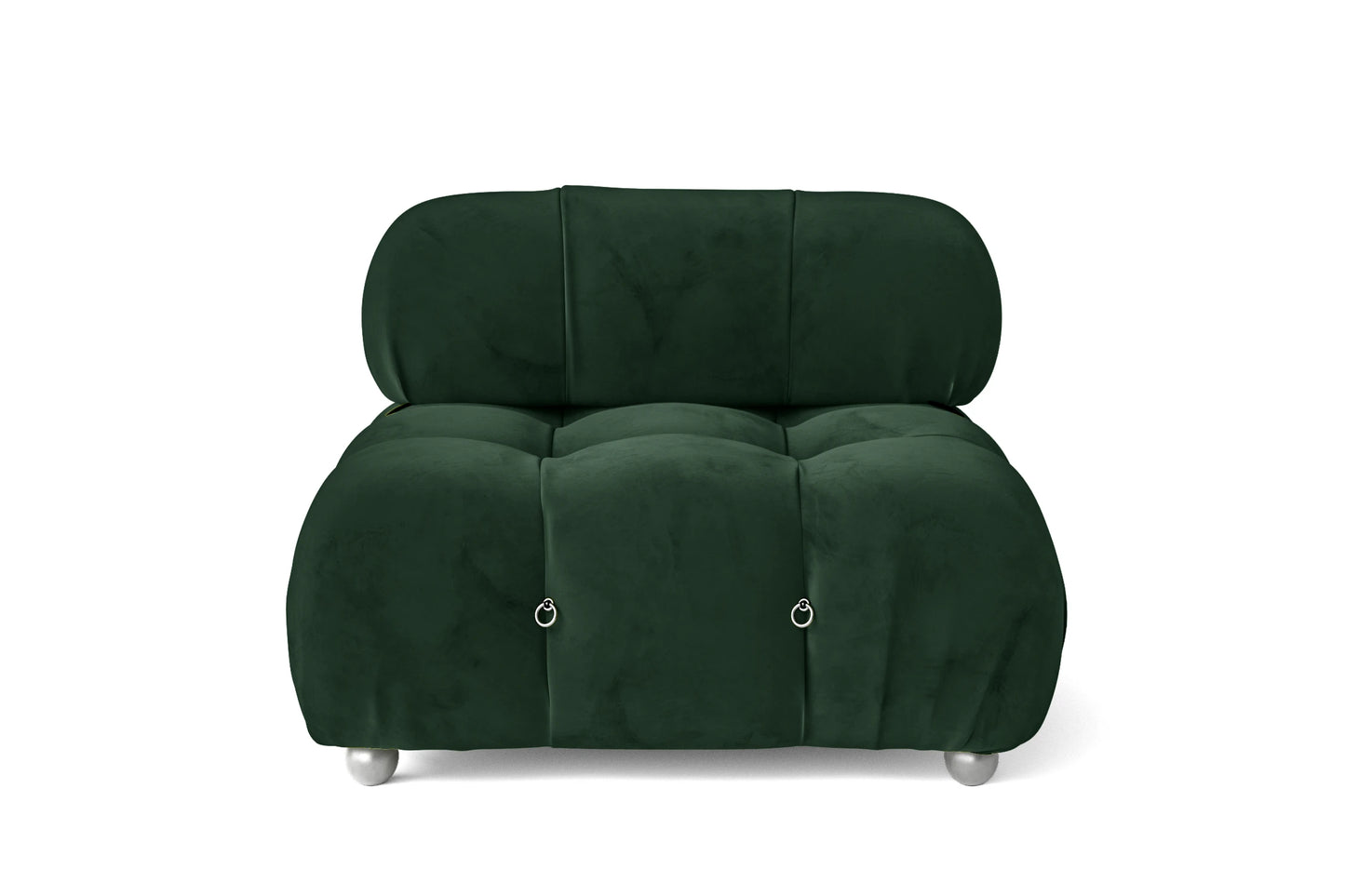 Varese Armchair Green Velvet