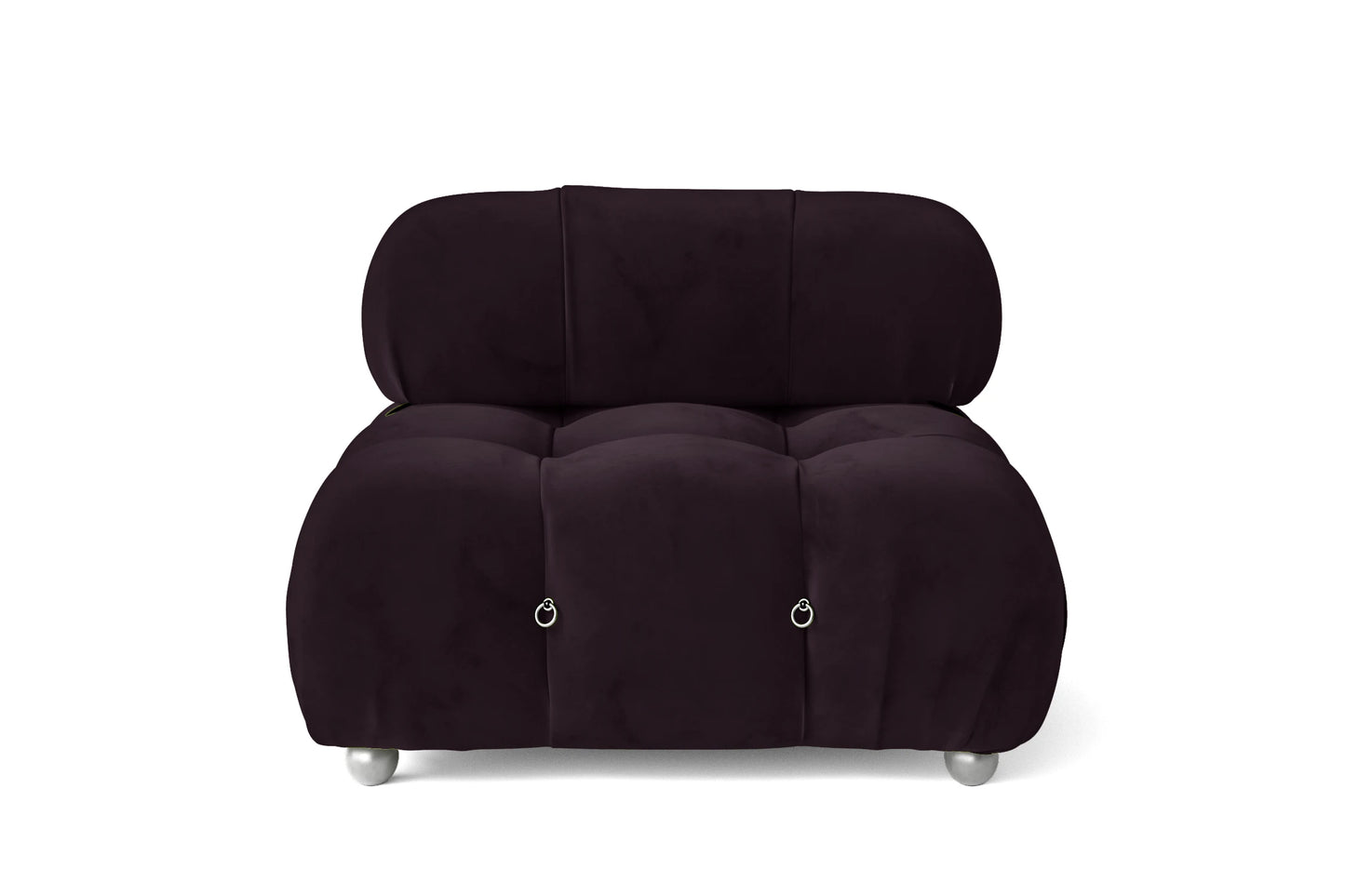 Varese Armchair Purple Velvet