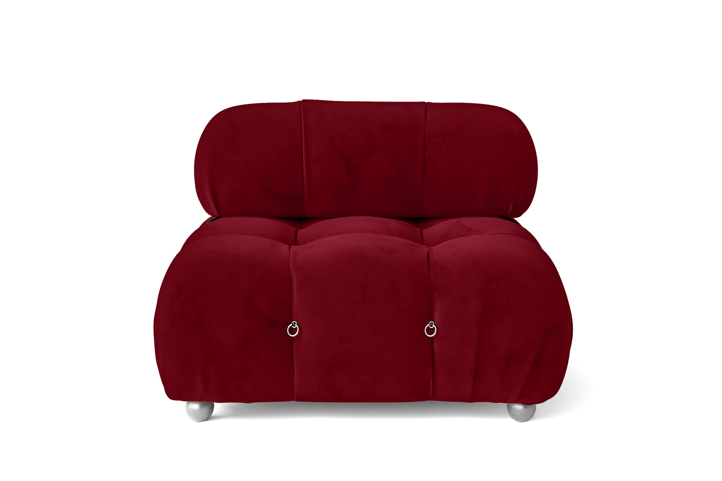 Varese Armchair Red Velvet