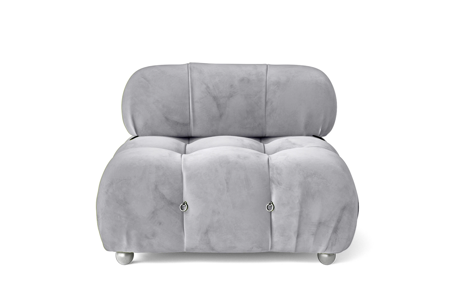 Ancona 3 Seater Left Hand Facing Chaise Lounge Corner Sofa Mint Green Linen