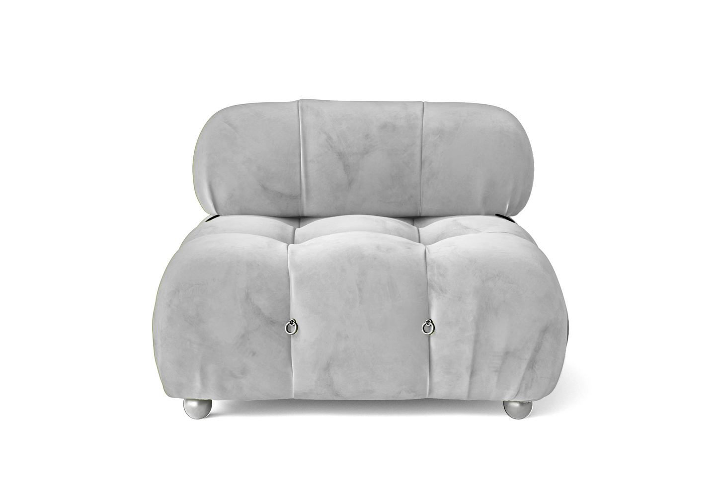 Varese Armchair White Velvet