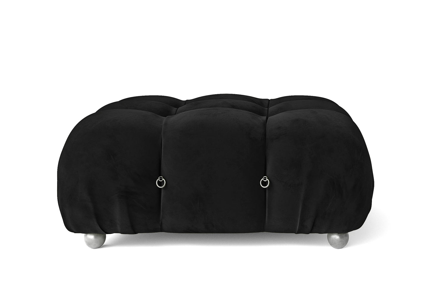 Ancona Armchair Black Velvet