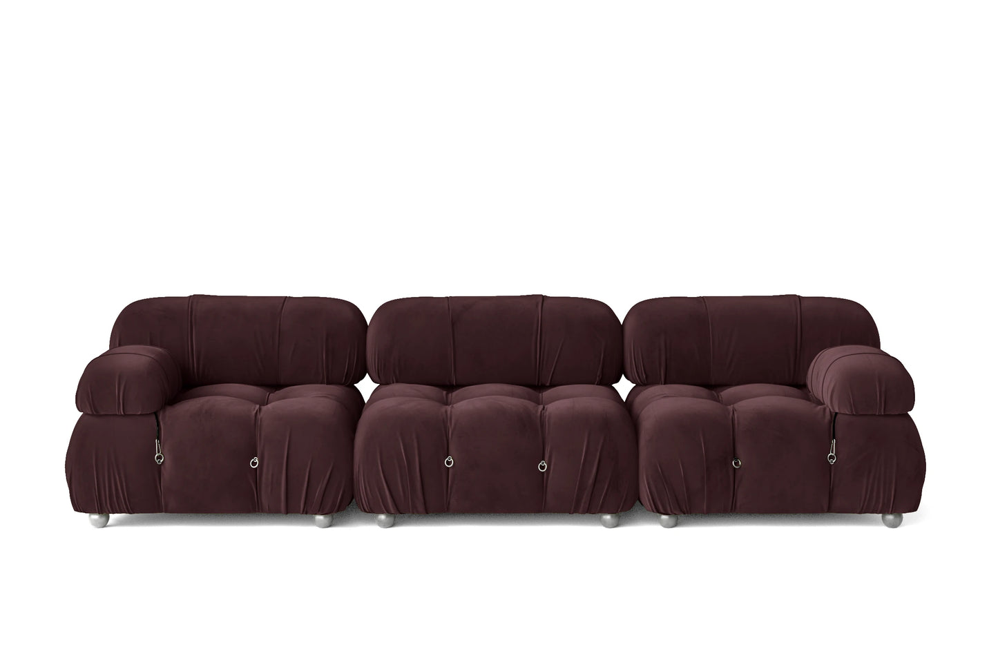 Varese 3 Seater Sofa Grape Velvet