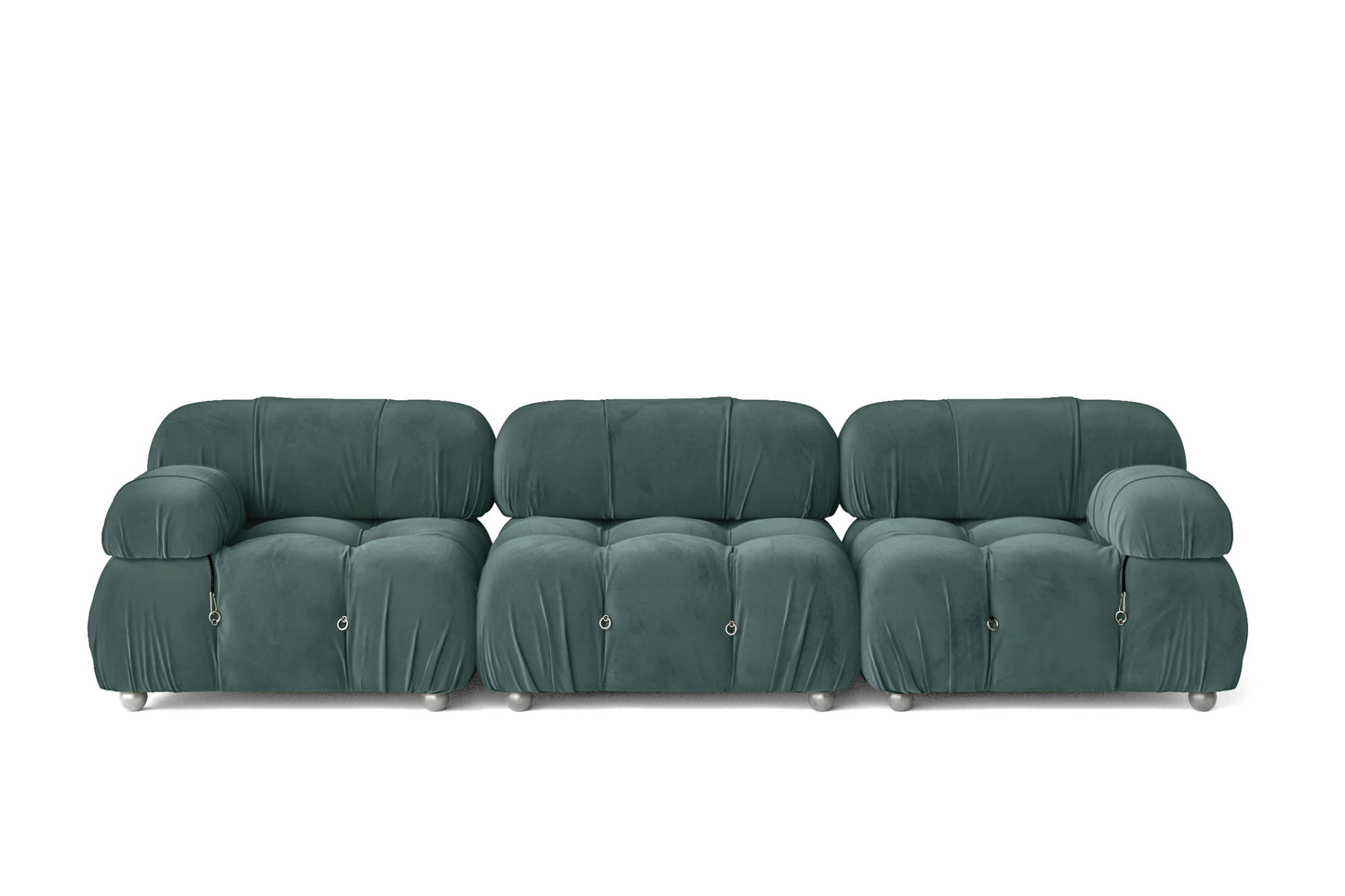 Varese 3 Seater Sofa Teal Velvet